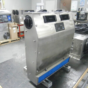 Backwall Evaporator 15000 Btus 500cfm 30000 hr 24vdc Motor 1
