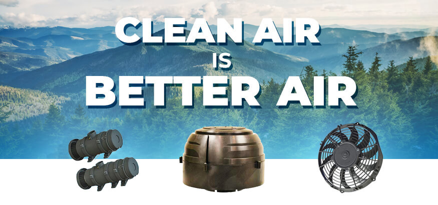 Clean air header