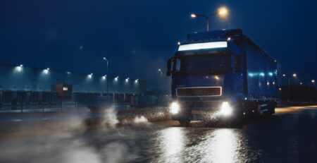 How truckers stay warm in winter nights