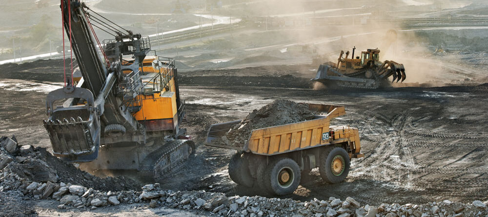 Heavy construction mining