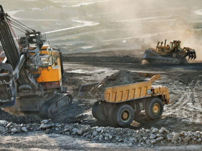 Heavy construction mining