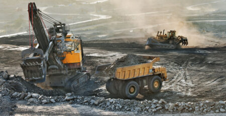 Heavy construction mining