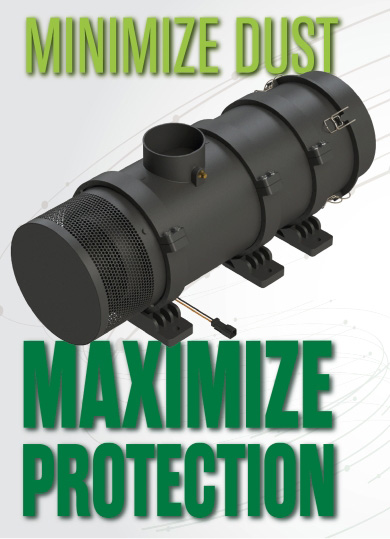 Minimize dust, maximize protection!