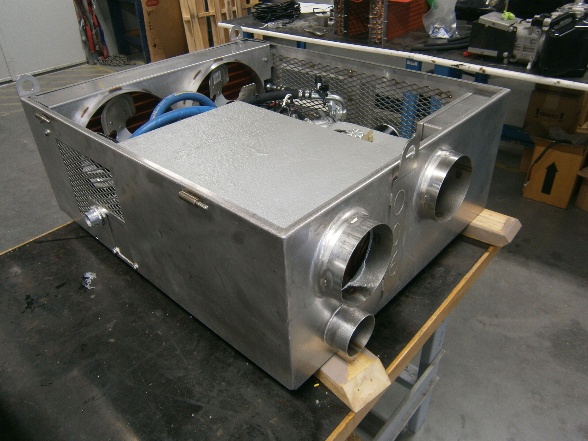 P-1000 Air Conditioner - Hyd Drive Stainless - Polar Mobility