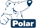 Polar logo modded white